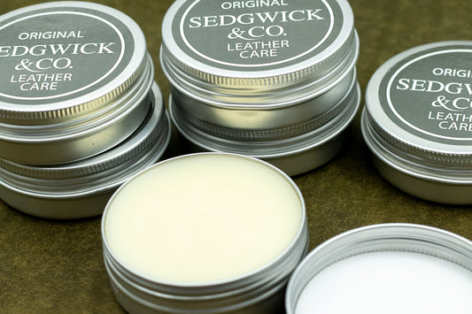 Sedwick Leather Care open jar