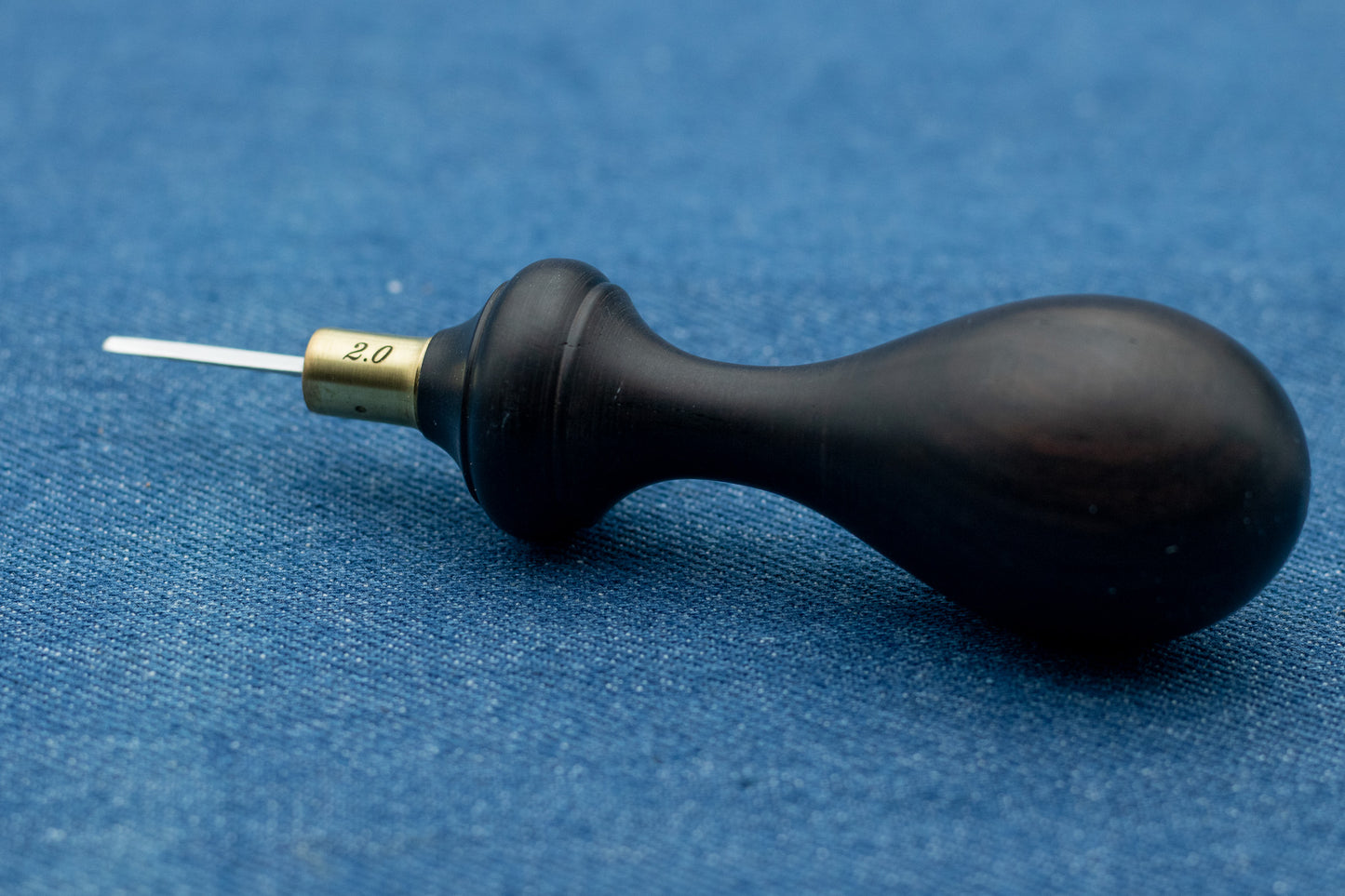 Palosanto Stitching Awl - round handle